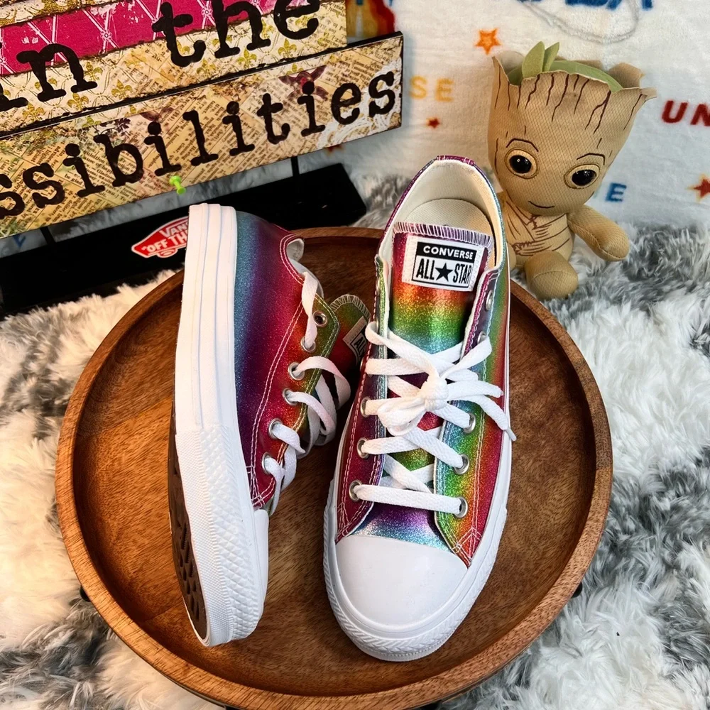 CONVERSE CTAS OX WHITE/PINK/EGRET - Picture 4 of 14